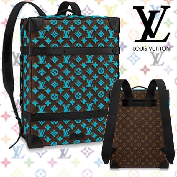 20SS//最新作《ルイヴィトン リュック メンズコピー》Louis Vuitton ソフトトランク バックパック PM M45077